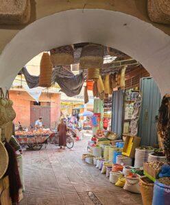 Entrance to the souk market in Taroudant